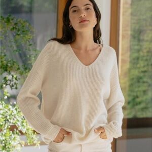 Jenni Kayne Cabin V-Neck Sweater